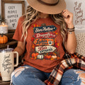 Stars Hollow Autumn Roadsign Pumpkins T-Shirt | Small Town Fall Tee
